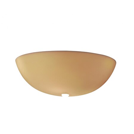 Justice Design Group PNA-9690-35-BANL-CROM Justice Design Group PNA-9690-35-BANL Porcelina Collection 14" Round Semi-Flush Ceiling Fixture